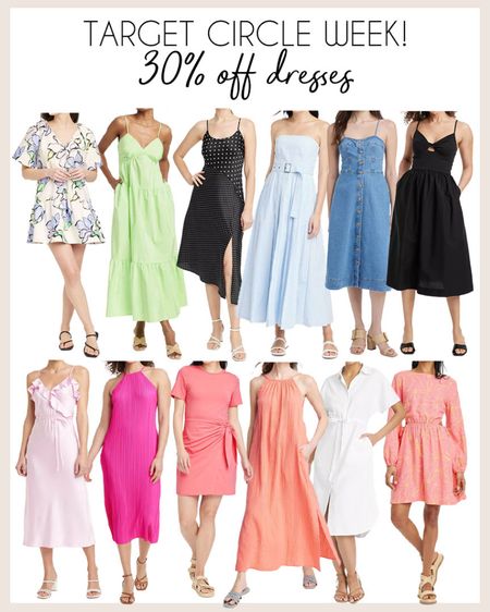 Target Circle Week deal - 30% off dresses! 

#targetdeals

Target dresses. Target deals. Target finds. Target fashion. Affordable spring dress  

#LTKSeasonal #LTKsalealert #LTKstyletip