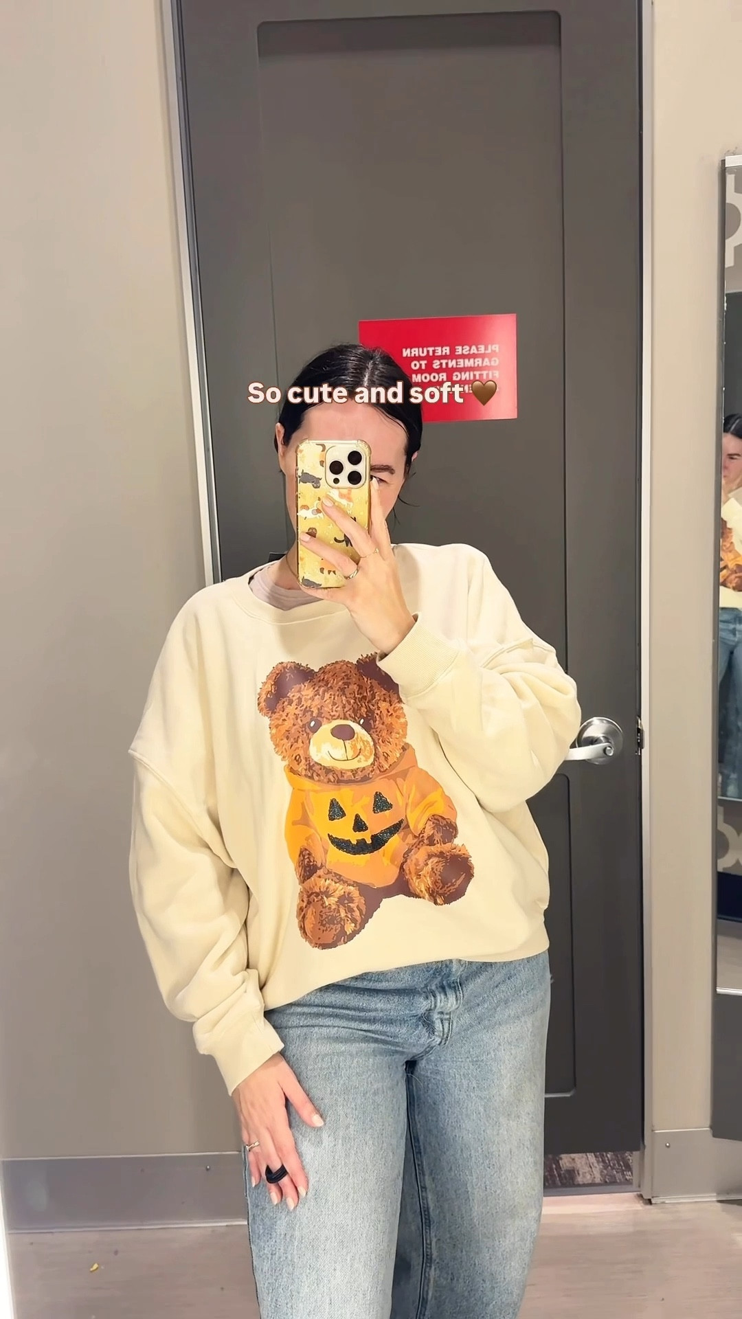 Bear pumpkin jack o’lantern sweatshirt for fall! #ltkfall #ltkfashion

#LTKSeasonal