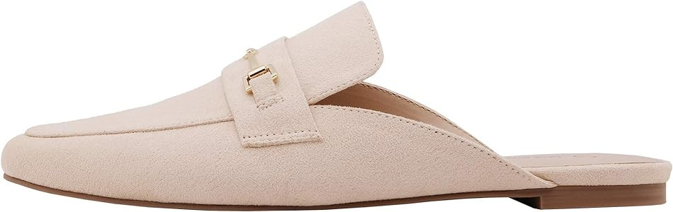 DREAM PAIRS Women's Flat Mules Pointed Toe Backless Loafer Shoes | Amazon (US)