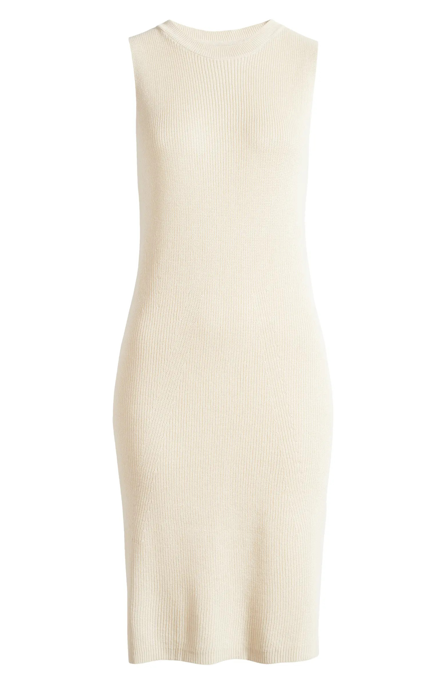 VERO MODA Newlexsun Rib Sleeveless Sweater Dress | Nordstrom | Nordstrom