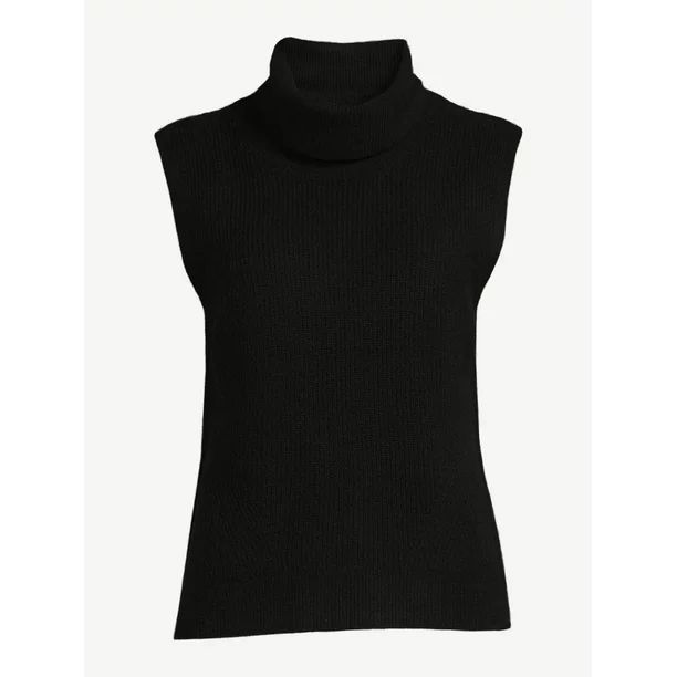 Scoop Women's Sleeveless Turtleneck Sweater | Walmart (US)