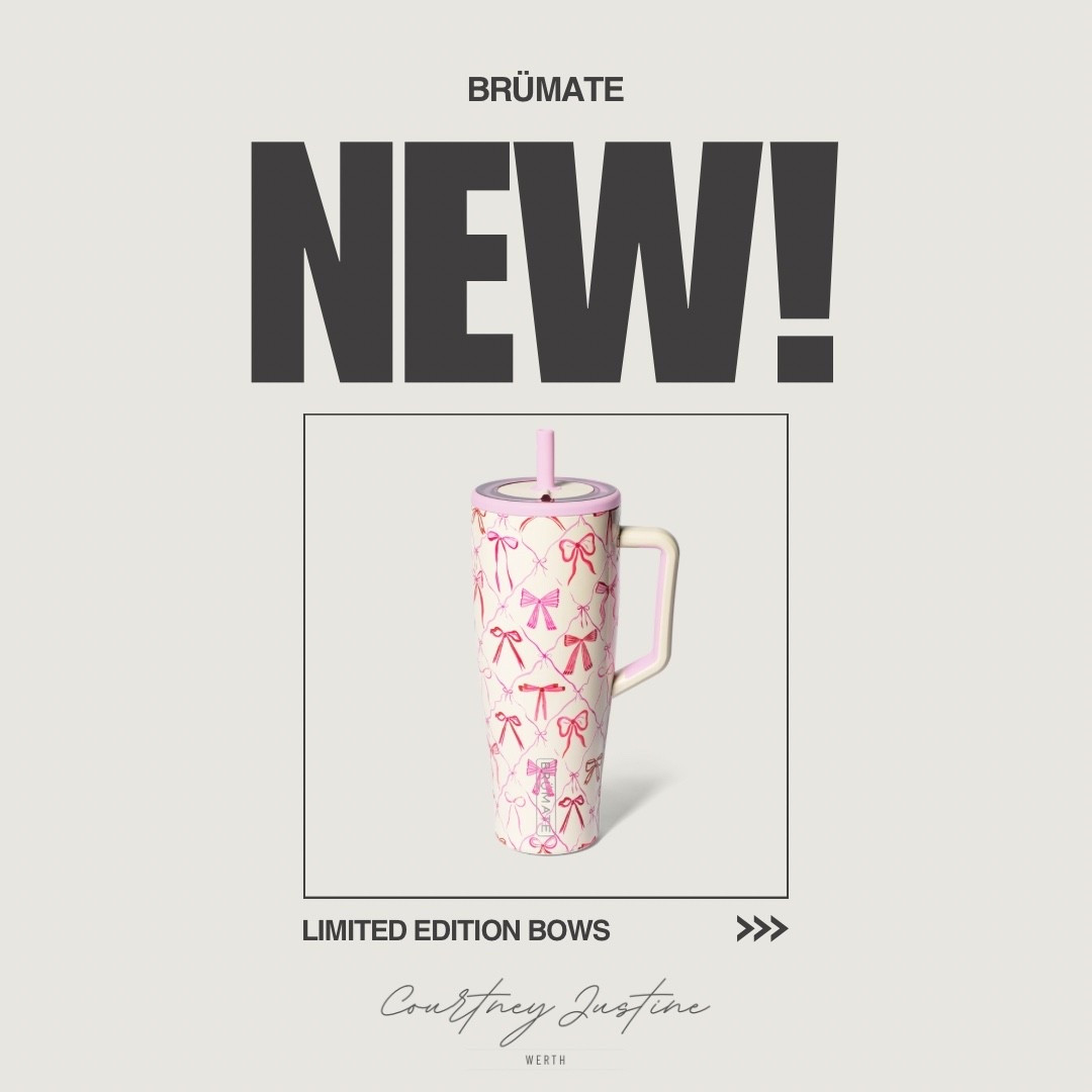 New Limited Edition Bows Brümate Collection!!! Bow Tumbler // Pink Tumbler

#LTKActive #LTKFindsUnder50 #LTKTravel