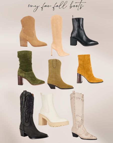 Boots & booties for fall 

#LTKshoecrush