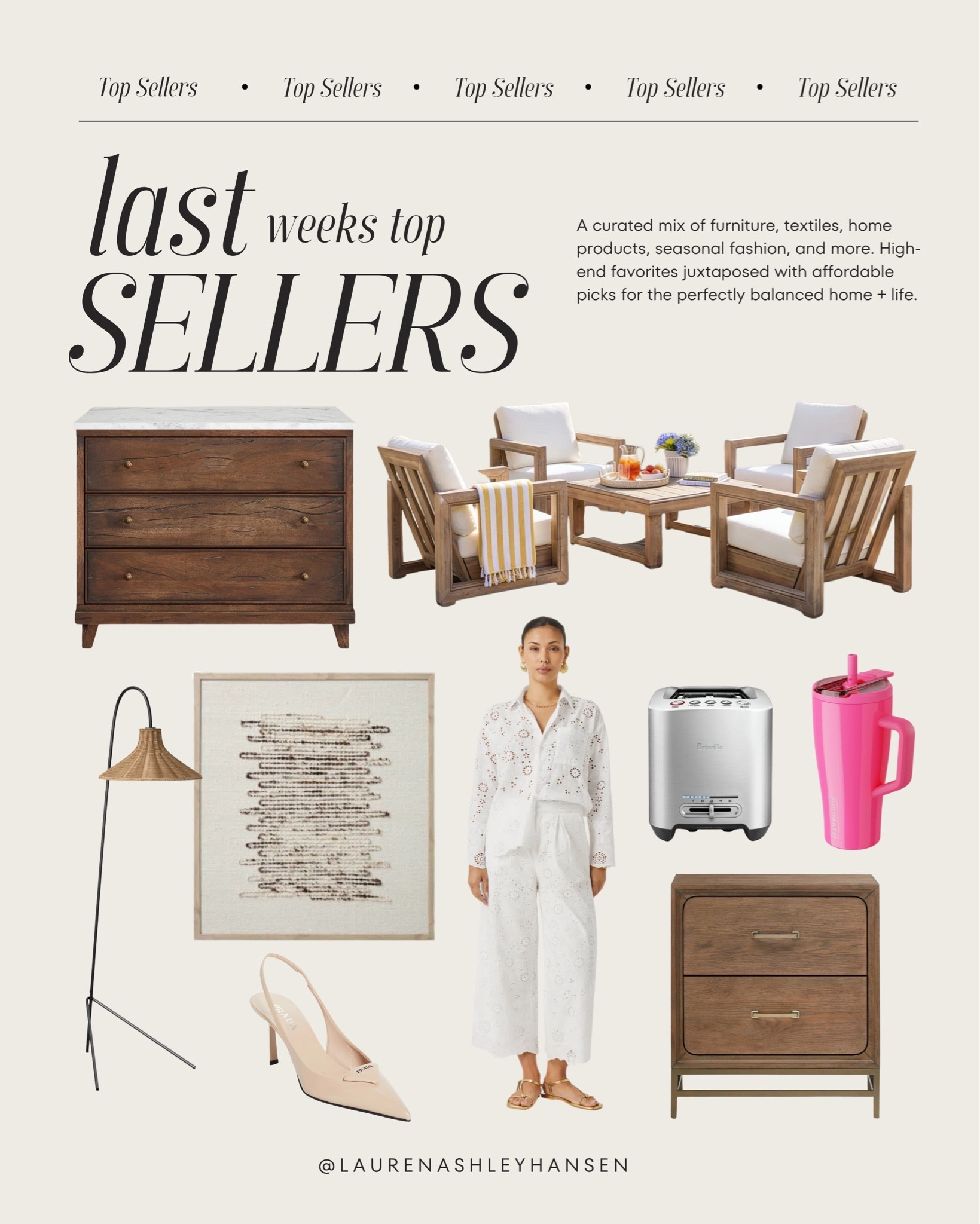 A curated mix of furniture, textiles, home products, seasonal fashion, and more. High-end favorites juxtaposed with affordable picks for the perfectly balanced home + life.

#LTKHome