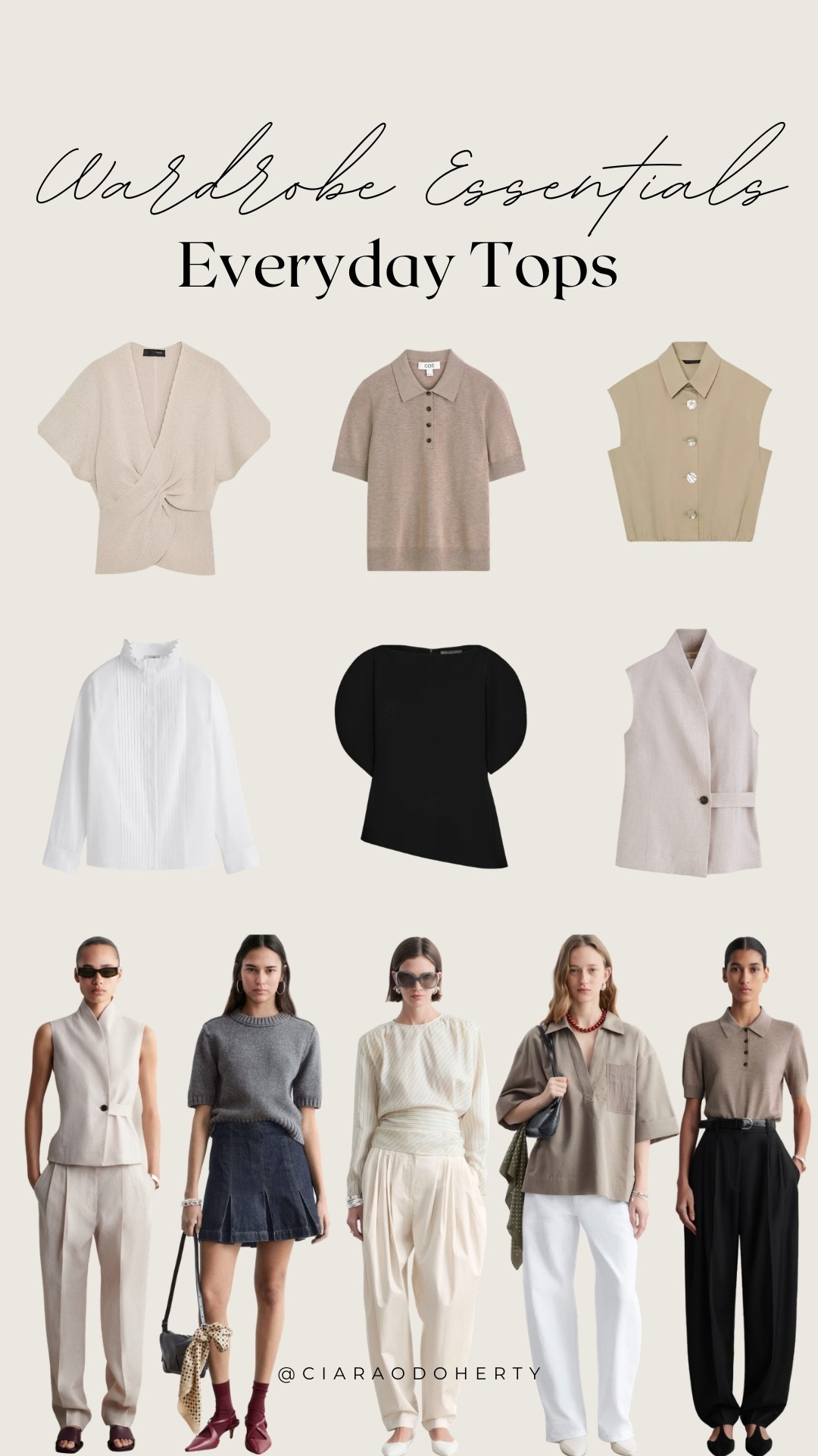 Wardrobe Essentials: Everyday Tops

Everyday Tops, mango, cos, Zara, Sezane, asos, & other stories, h&m

#LTKireland #LTKeurope #LTKspring