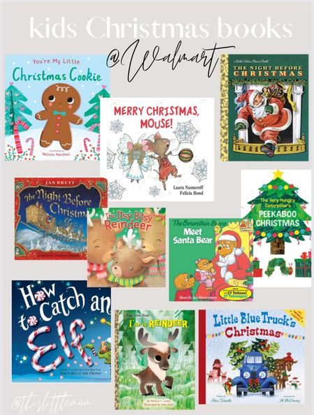 Kids & babies Christmas books all at Walmart under $15 perfect for gifts and stocking stuffers.

#LTKkids #LTKSeasonal #LTKHoliday