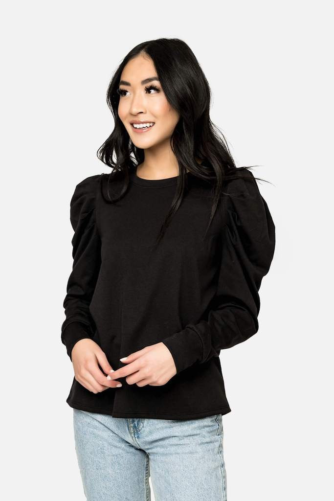 Puff Sleeve Femme Sweatshirt | Gibson