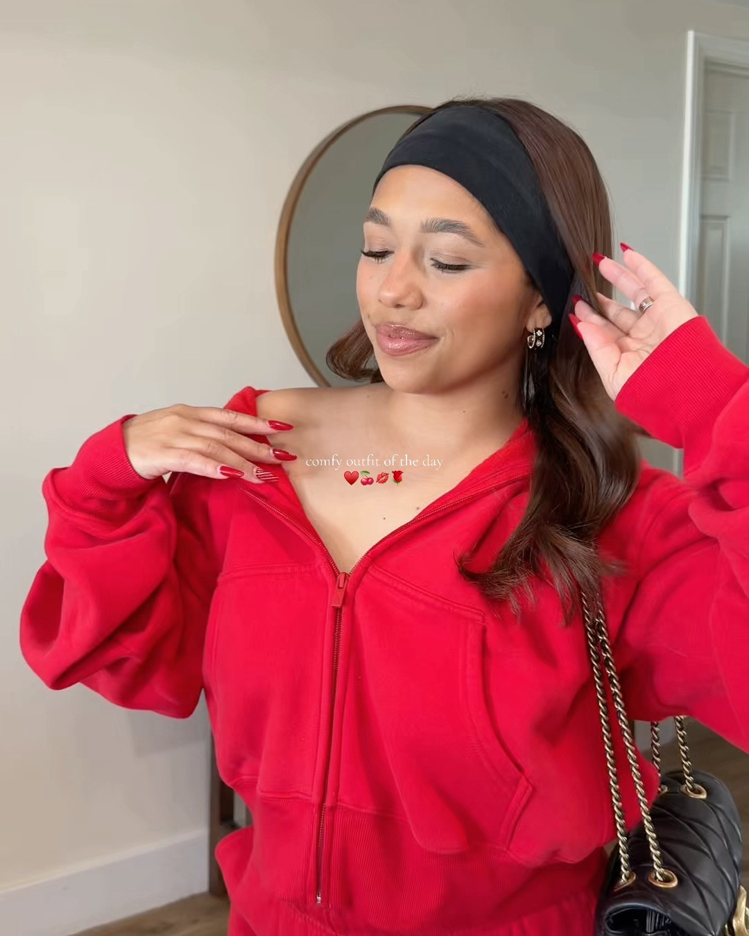 Cute red set ♥️🍒