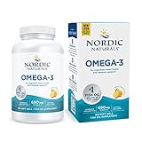 Nordic Naturals Omega-3, Lemon Flavor - 180 Soft Gels - 690 mg Omega-3 - Fish Oil - EPA& DHA - Im... | Amazon (US)