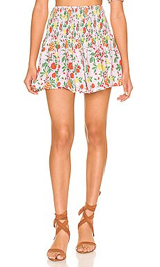 Place Nationale Le Tropique Skirt in Pink Tropical Fruit from Revolve.com | Revolve Clothing (Global)