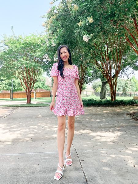 Dress (small), spring dress, spring fashion, spring outfit, floral dress, pink dress, amazon fashion, amazon outfit 

#LTKSeasonal #LTKunder50 #LTKstyletip