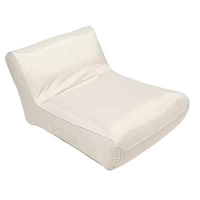 Sunnylife Luxe Floating Chair-Casa Cream-Inflatable Pool Float, Removable Cover | Target