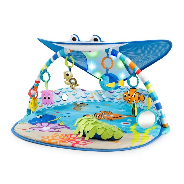 Disney Baby Finding Nemo Mr. Ray Baby Activity Gym & Tummy Time Play Mat by Bright Starts - Walma... | Walmart (US)