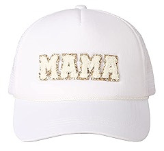 MIRMARU Retro Foam Mesh Trucker hat Trendy Design Summer Baseball Cap for Womens | Amazon (US)