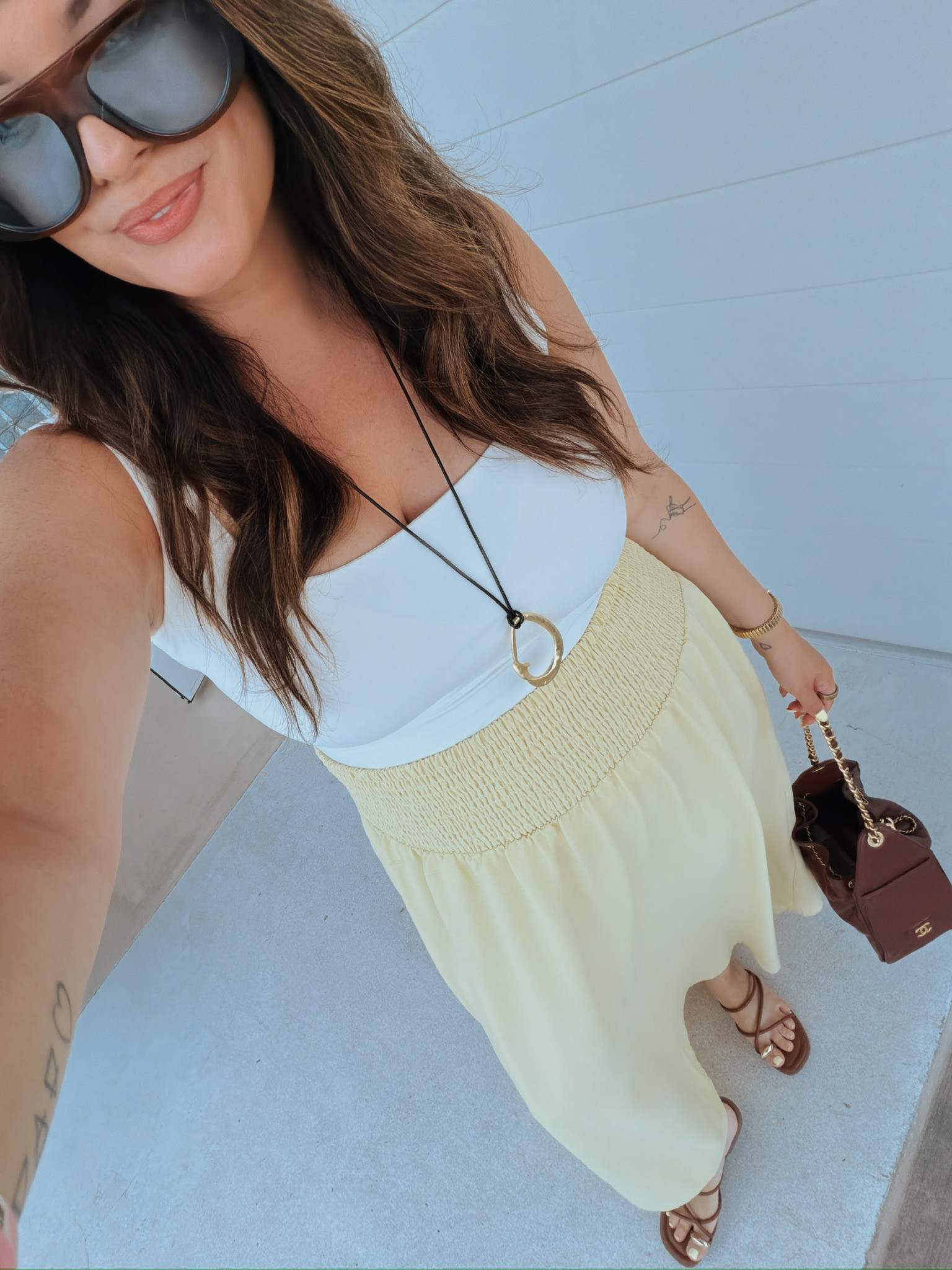 wearing an L in the top & shapewear, XL in the skirt

#LTKSeasonal #LTKMidsize