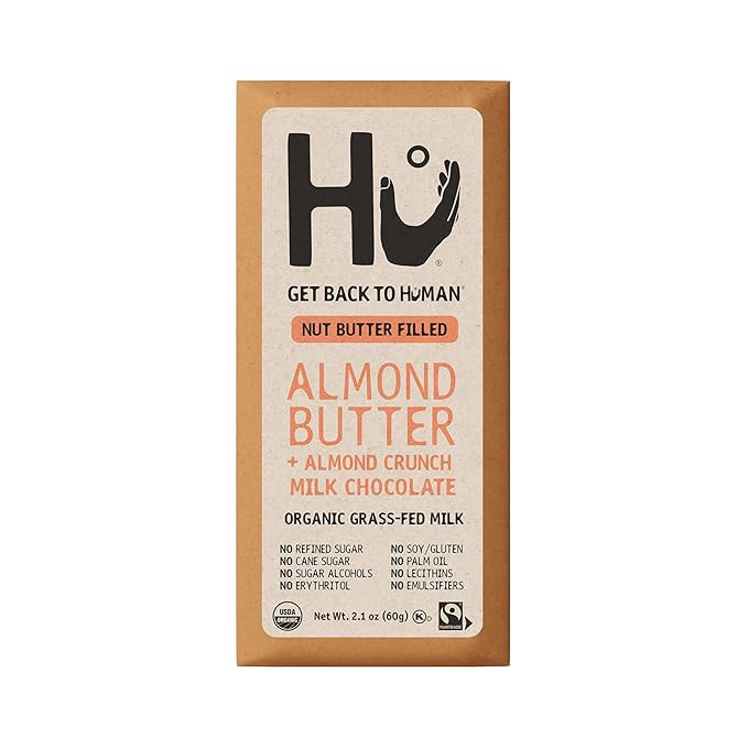 Hu Bar Almond Butter Crunch Bar 2.1 OZ | Amazon (US)