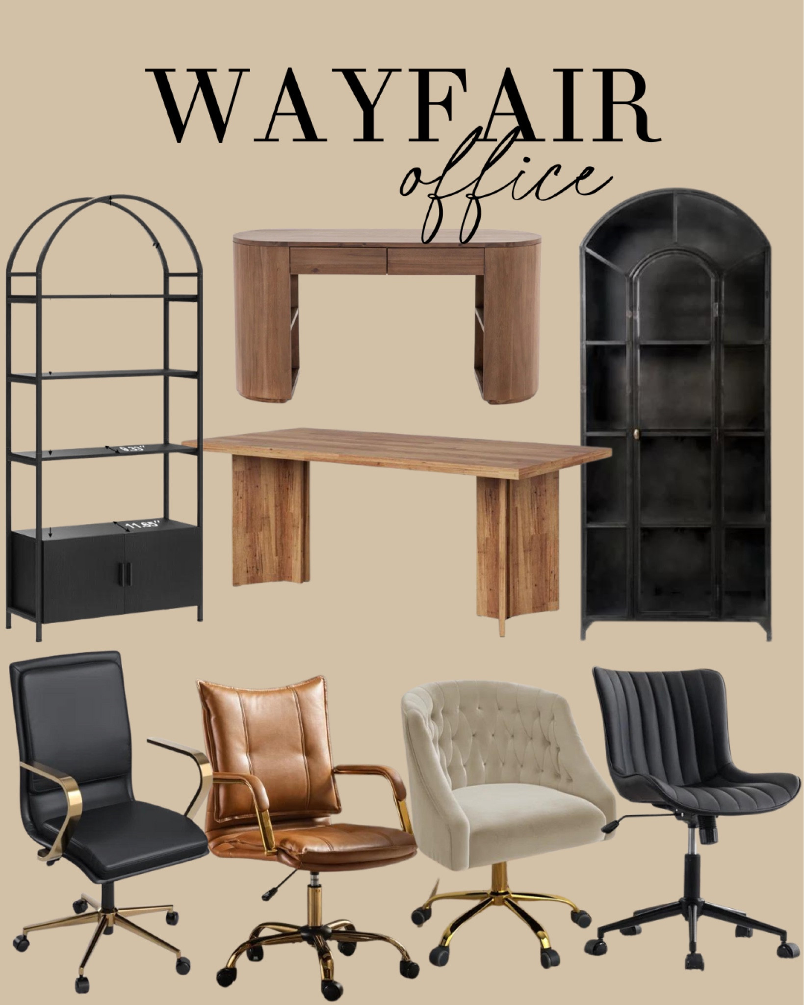 Wayfair Way Day office finds! 

#LTKHome #LTKSaleAlert