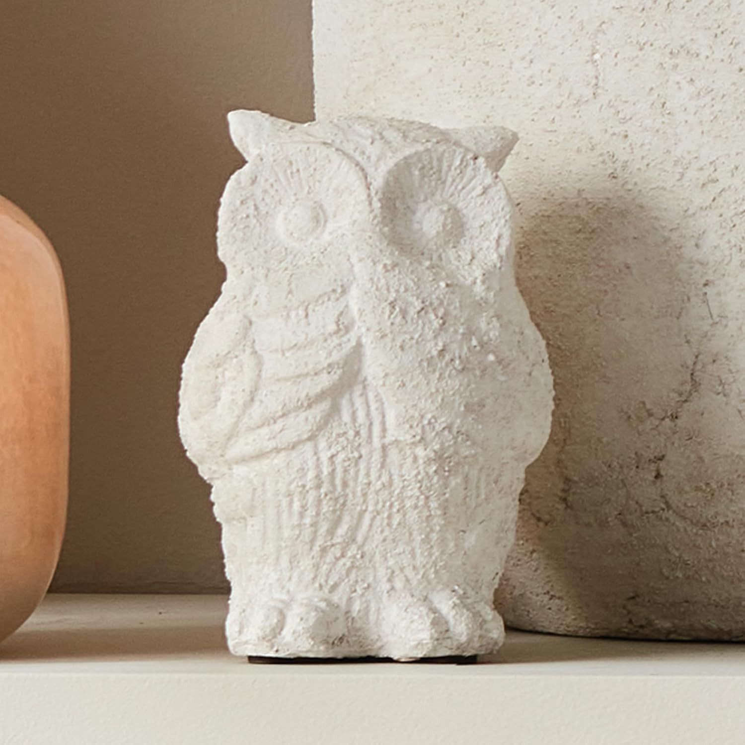 Napa Home & Garden Weathered Garden Owl White | Amazon (US)