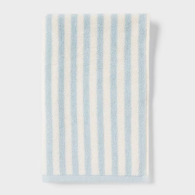 Coastal Hand Towel Blue Striped - Threshold™ | Target