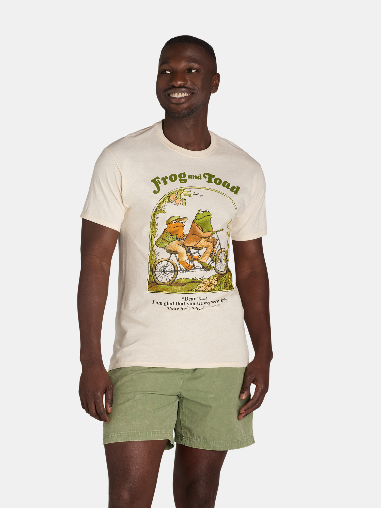 Frog and Toad Men's & Big Men's Cotton Graphic Print Tee, Sizes S-3XL - Walmart.com | Walmart (US)