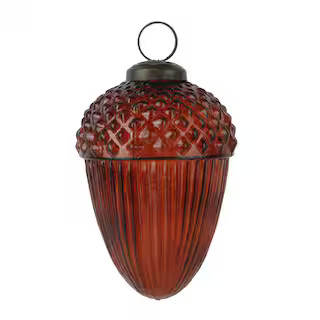4" Brown Glass Acorn Ornament by Ashland® | Michaels | Michaels Stores