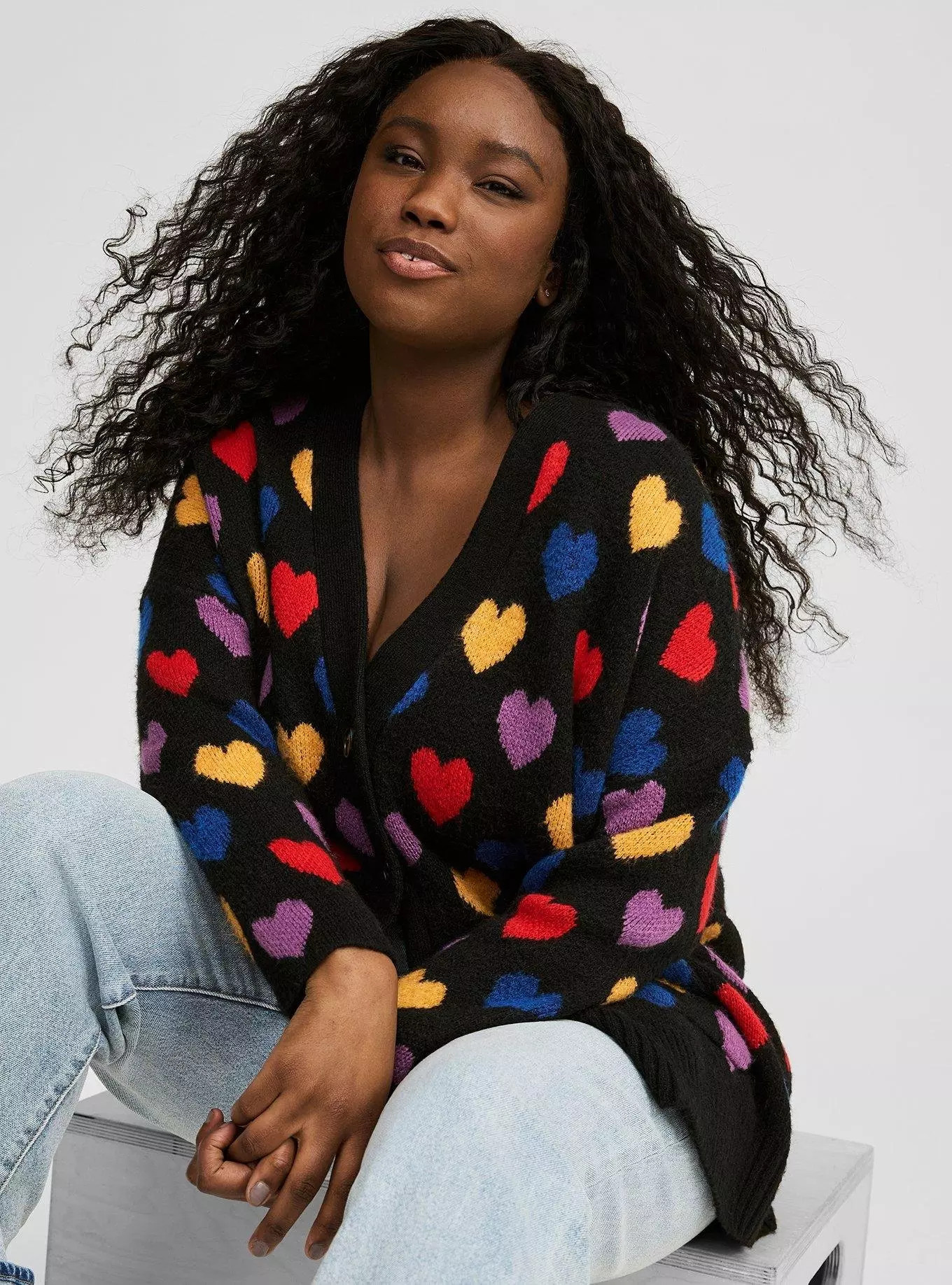 Oversized Boxy Boyfriend Cardigan | Torrid (US & Canada)