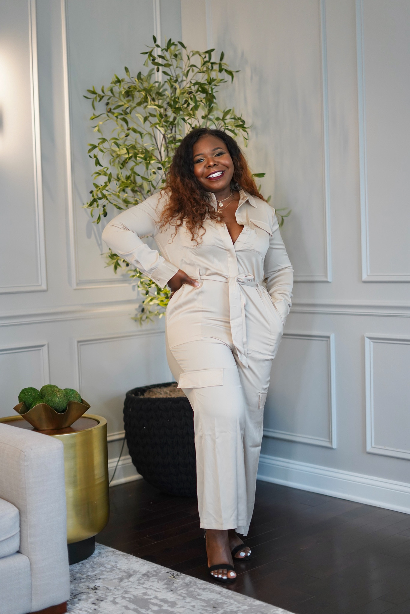 Happy new week! #ootd #jumpsuit #walmartfashion 

#LTKSeasonal #LTKsalealert #LTKmidsize