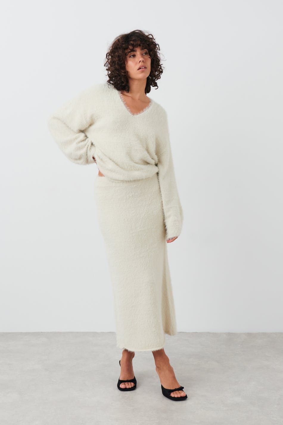 Knitted maxi skirt - Gina Tricot | Gina Tricot SE