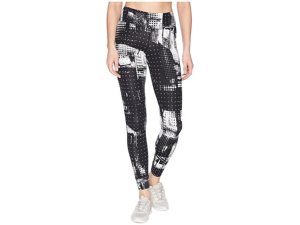 Reebok Lux Tights - Geocast (White) Women's Casual Pants | 6pm