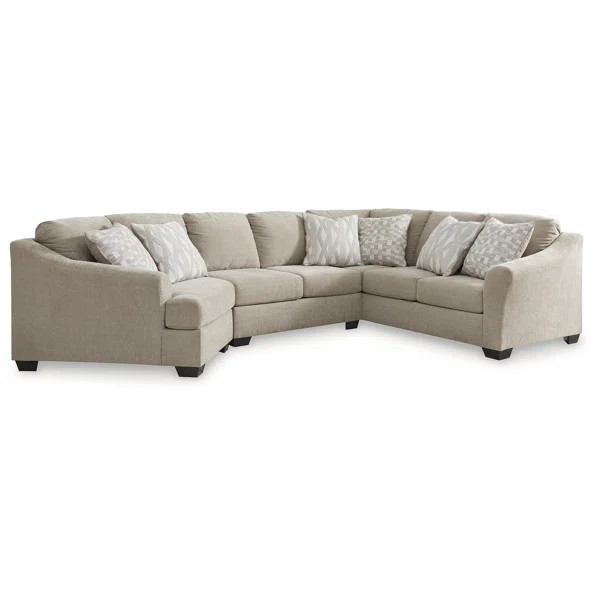 Leiliany 3-Piece Sectional With Cuddler | Wayfair North America