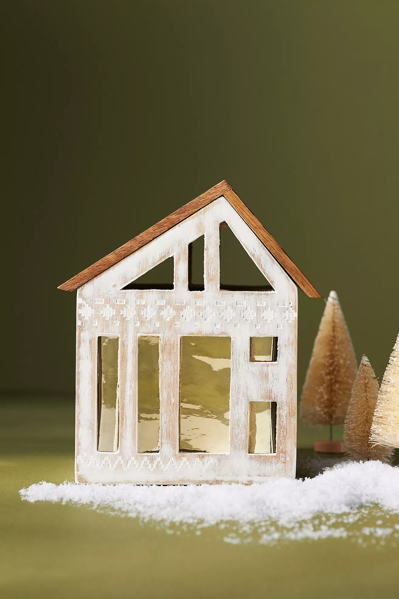 Phillipe Fresh Sparkling Citrus & Juniper Wooden House Candle | Anthropologie (US)