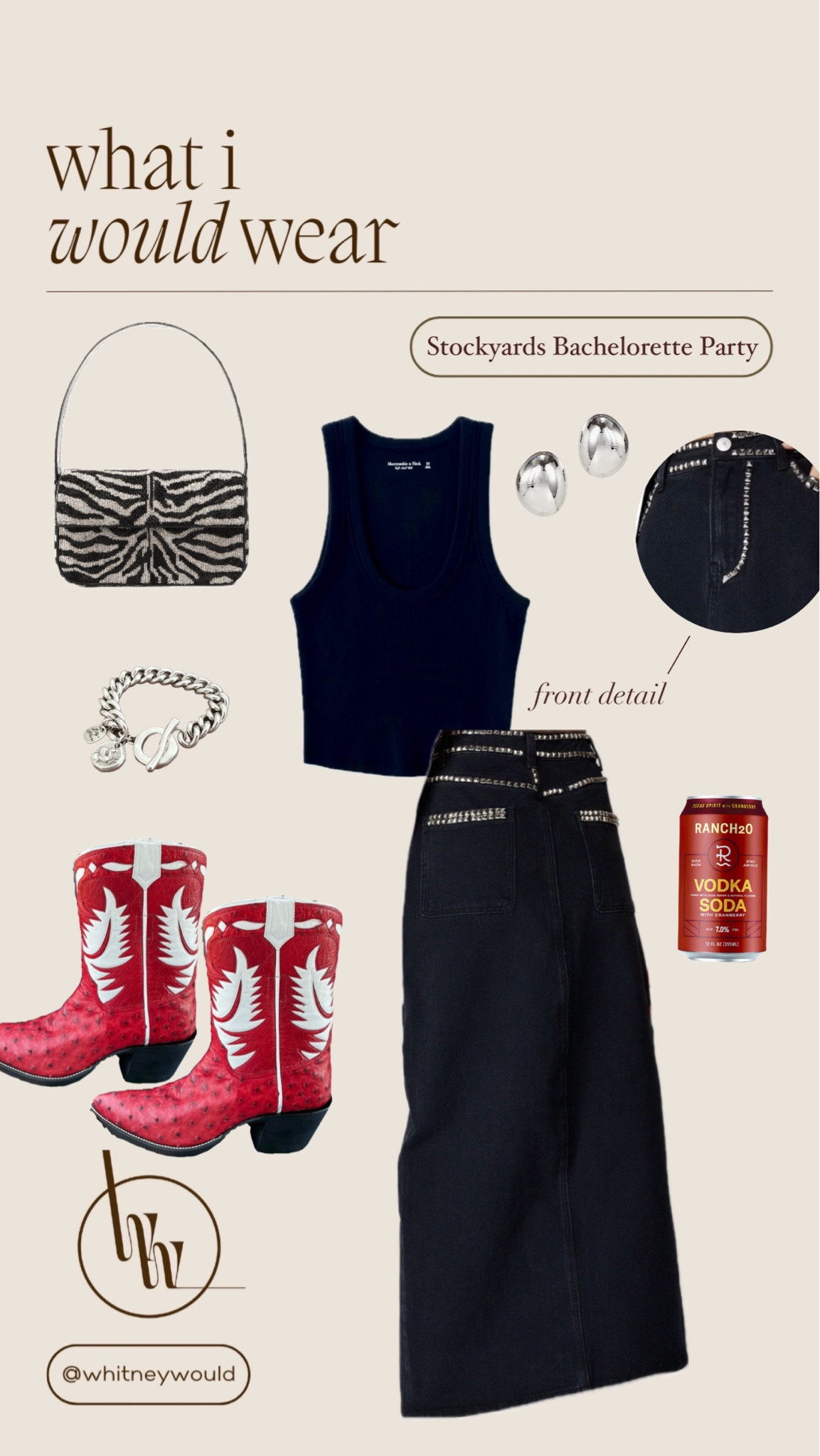 Fits for a Fort Worth bachelorette party in the Stockyards, as requested by a follower. 🤎

#LTKFindsUnder100 #LTKShoeCrush #LTKFindsUnder50