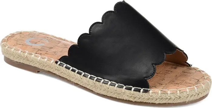 JOURNEE Marjan Espadrille Slide Sandal | Nordstrom Rack