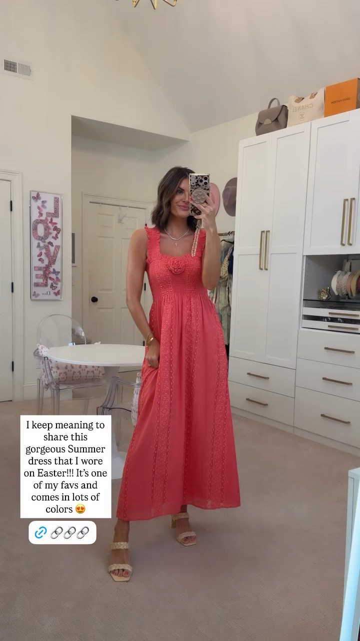 I keep meaning to share this gorgeous Summer dress that I wore on Easter!!! It’s one of my favs and comes in lots of colors 😍 

Could be cute for Mother's Day too!! 

Wearing size XS

#LTKSeasonal #LTKMothersDay