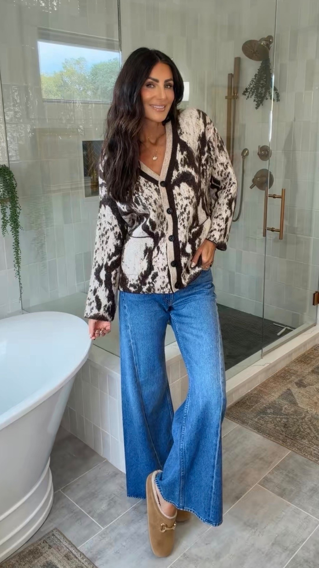 Cutest snake print sweater. In a small