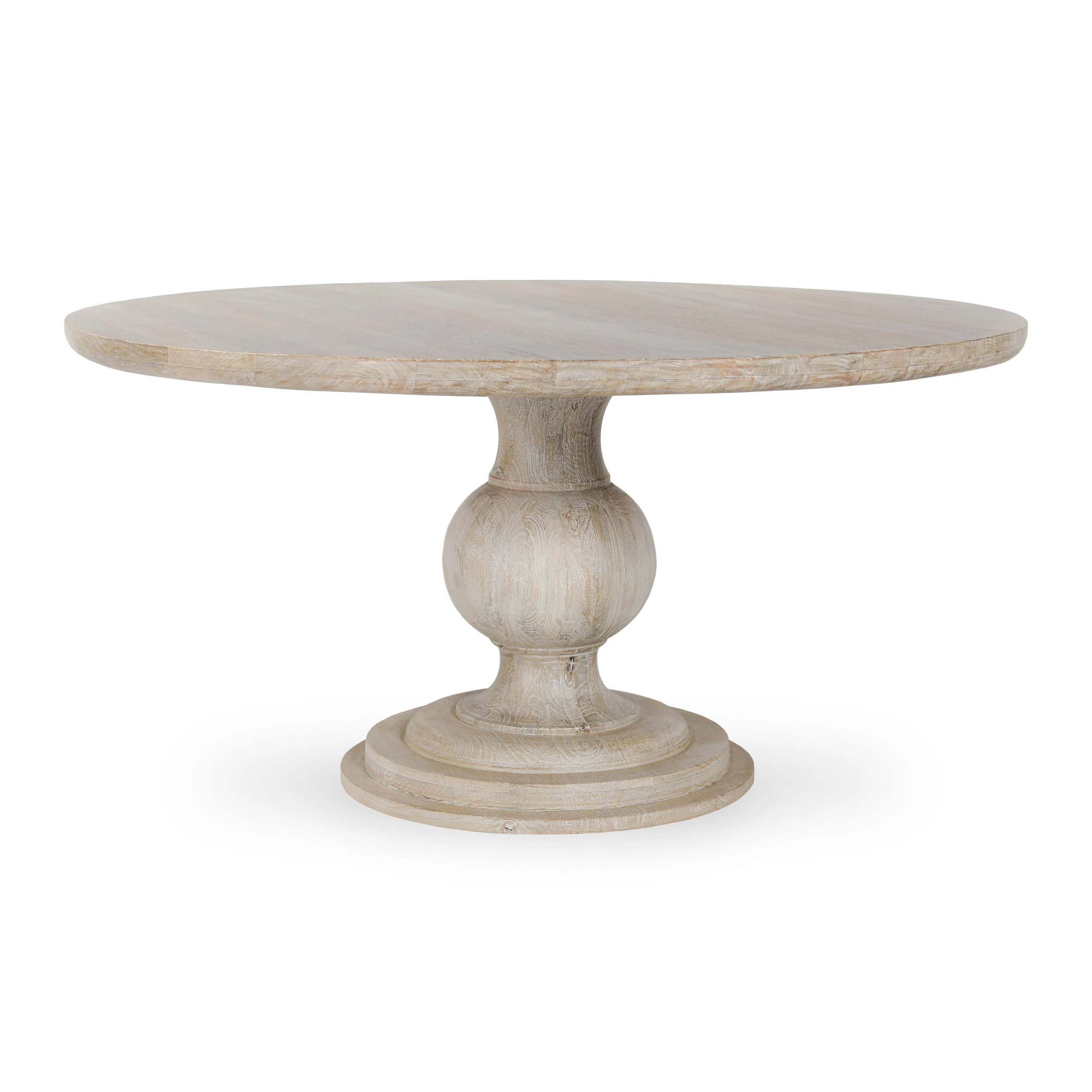 Birch Lane™ Kimble Round Solid Wood Dining Table & Reviews | Wayfair | Wayfair North America