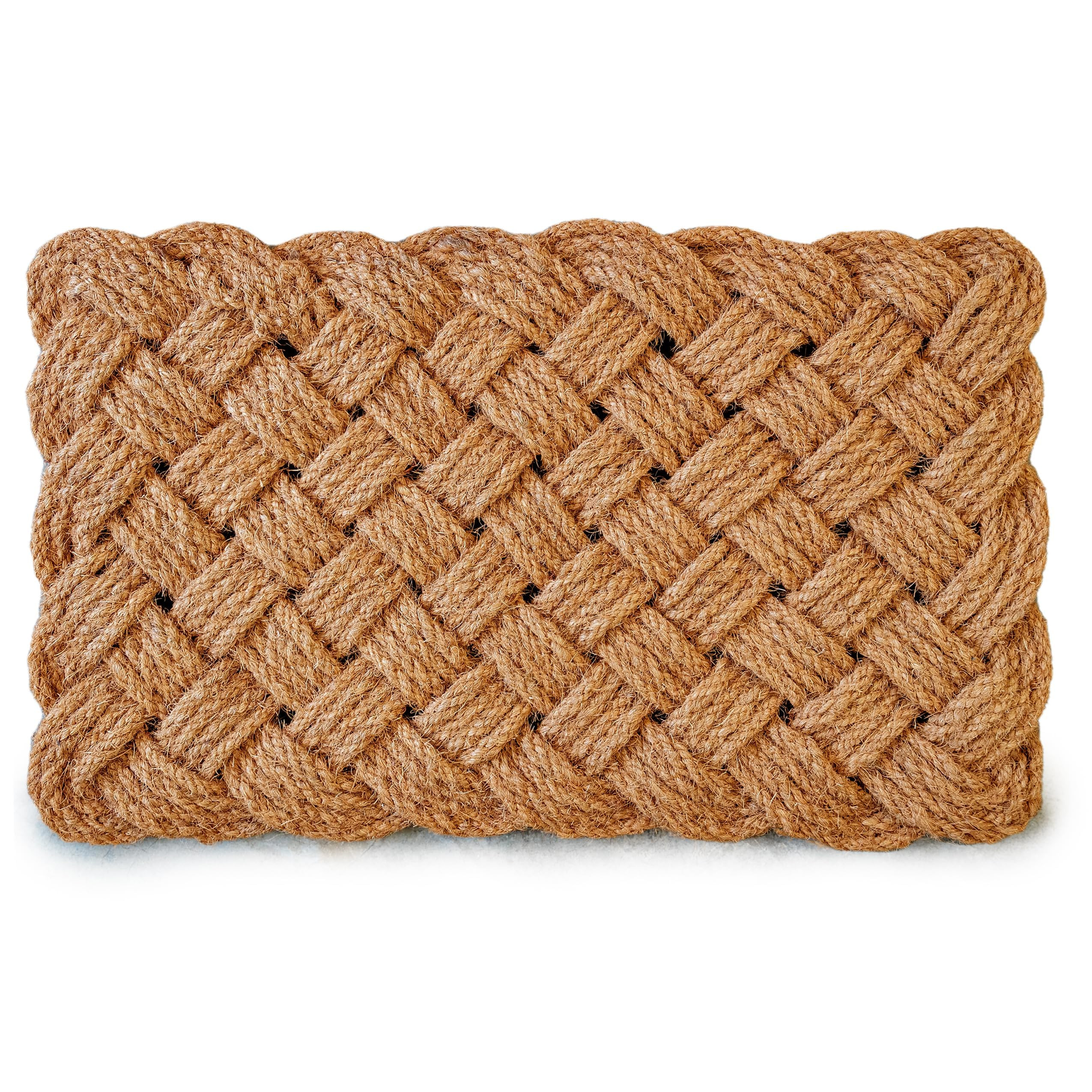 Rope Doormat 30x17 Inch, Woven Mat for Indoor and Covered Outdoor, Welcome Mat | Amazon (US)