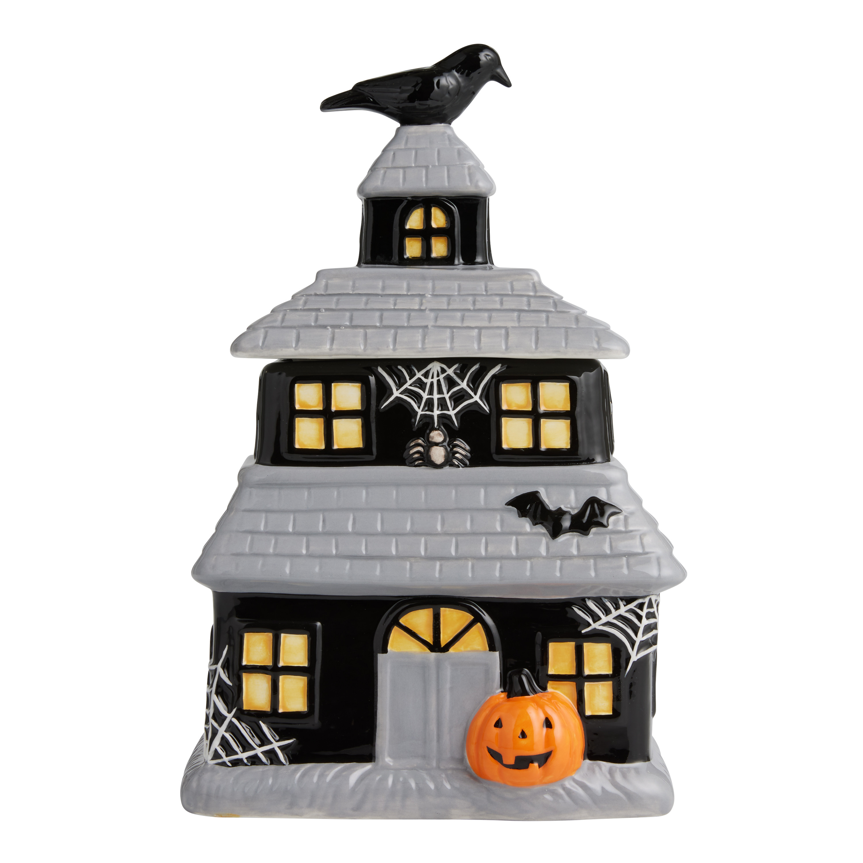 Haunted House Figural Ceramic Cookie Jar | World Market