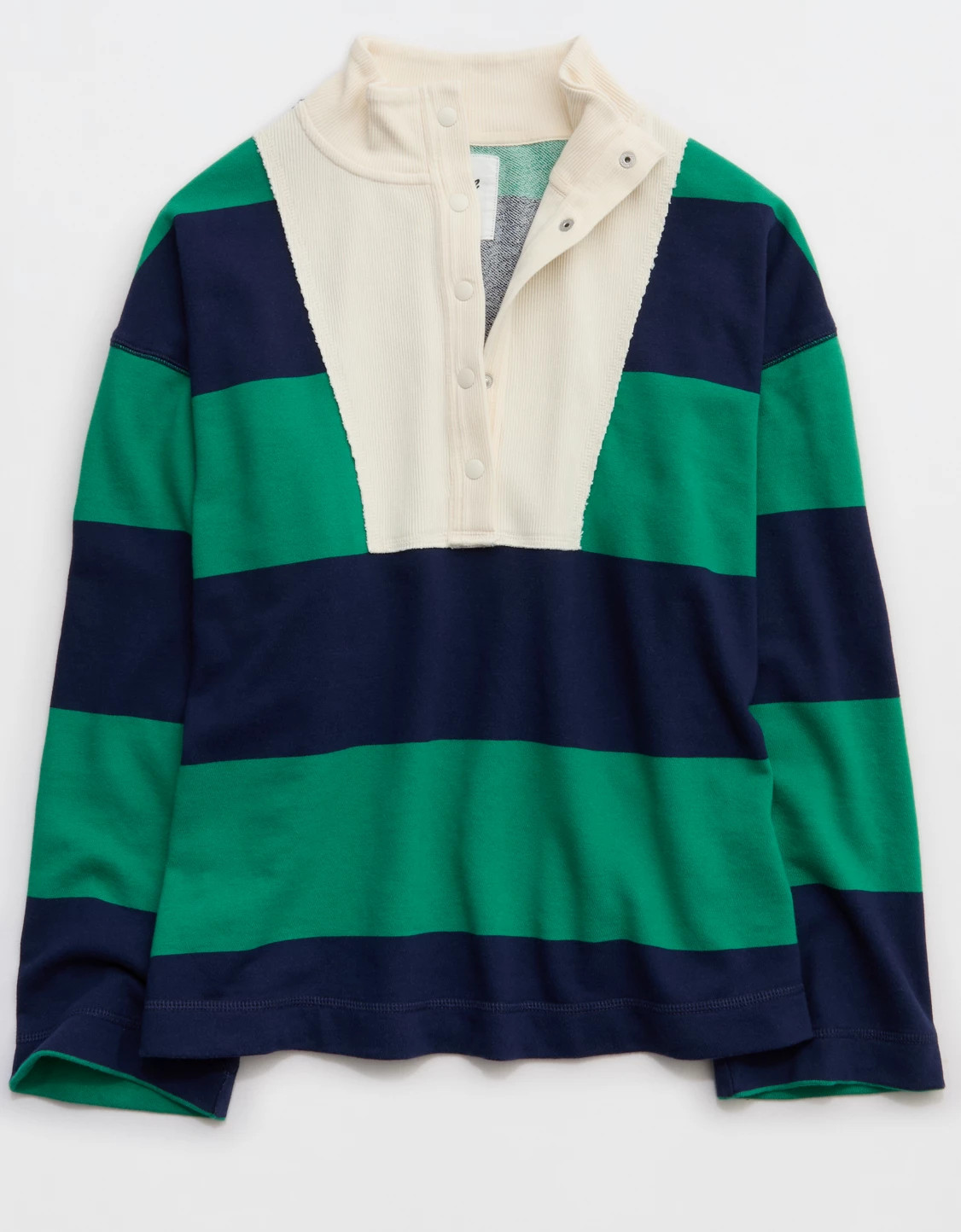 Aerie Quarter Snap Sweatshirt | Aerie