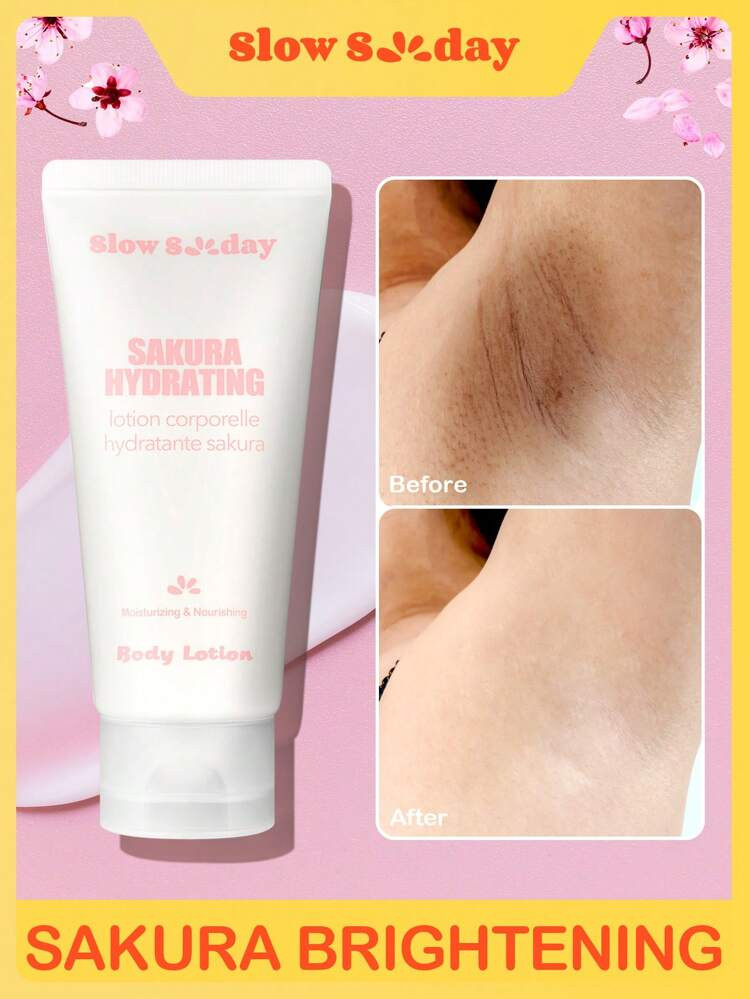 SlowSunday Sakura Hydrating Body Lotion | SHEIN