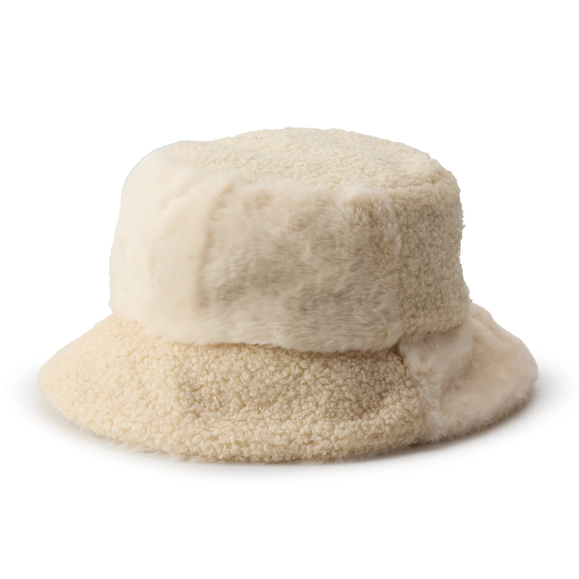 Women's Nanette Lepore Faux Fur & Sherpa Bucket Hat | Kohl's