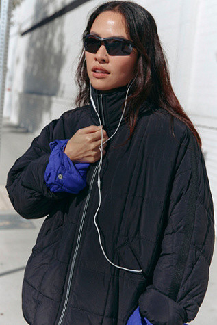 Pippa Packable Puffer Jacket by FP Movement at Free People, Optic White, L | Free People (Global - UK&FR Excluded)