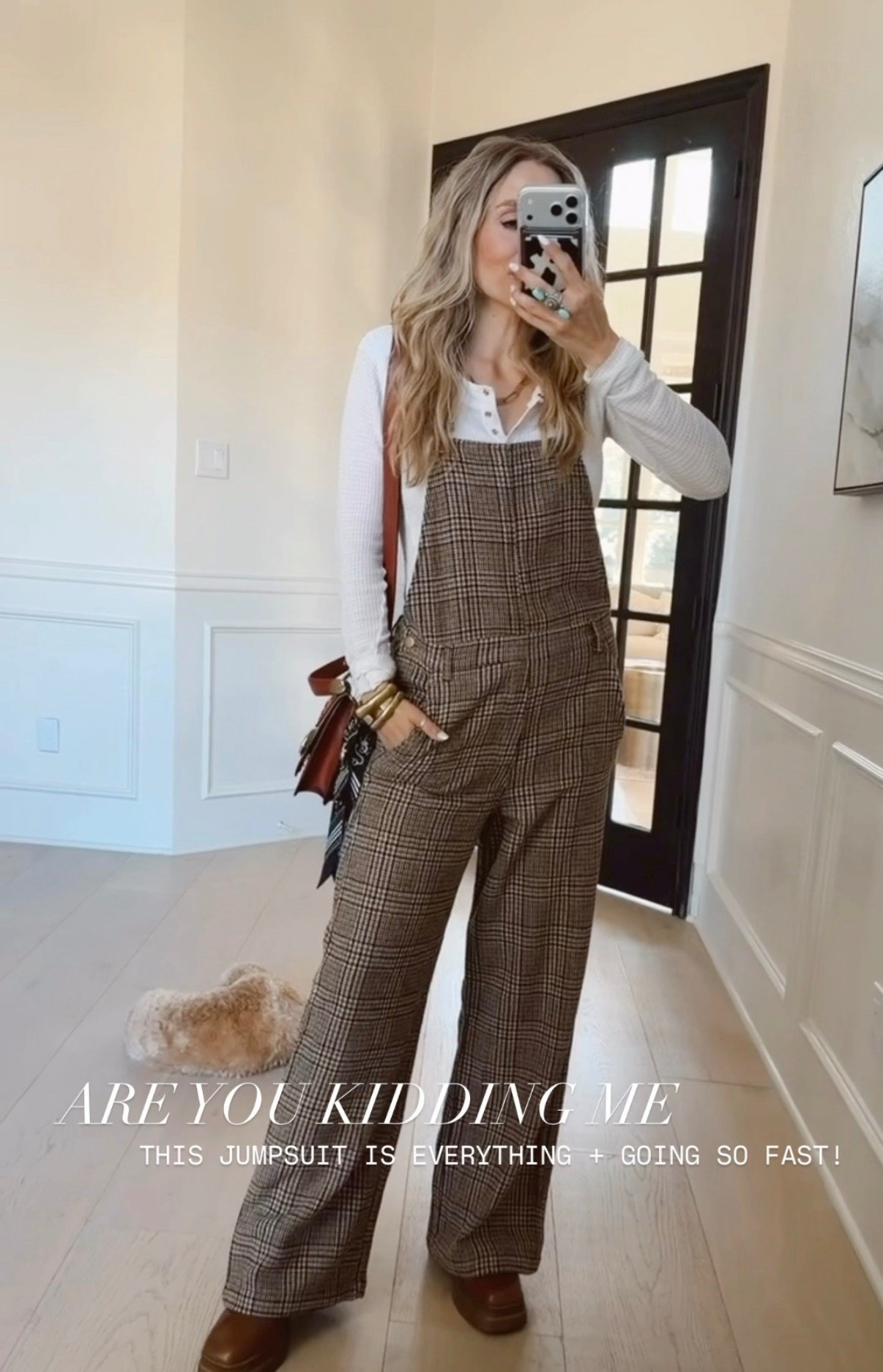 🤍 This jumpsuit is the absolute CUTEST find 🤍✨

Wearing my tts // size small

📍Where to wear: dates, anniversary, girls brunch, weekend outings, sporting events, work // office , travel day, road trips, flights, target, shopping days, meetings, beach , pool, resort, workout, running errands, church. 

Ootd, outfit Inspo, fashion finds, trending, cozy, casual outfits, modest outfit, classy casual, look for less, fall fashion 2025, free people, designer, girly, chic, trendy, elevated basics, everyday style, fall wear, fall fashion, fall style, fall ootd, Ugg season, fall style edit, LTK outfit inspo, Amazon fall fashion, Walmart Fall fashion, designer inspired looks, Target fashion, Target finds. 


#LTKFindsUnder100 #LTKootd #LTKdayinmylife