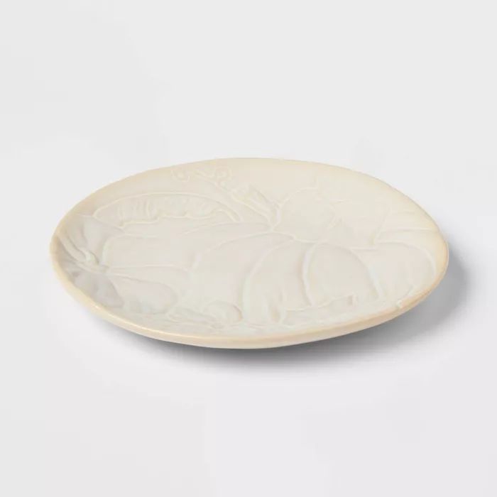 6" Stoneware Pumpkin Dessert Plate - Threshold™ | Target