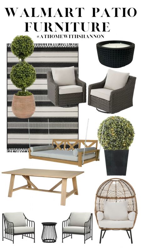 Walmart patio finds! These finds are perfect for the warmer weather coming up! #walmart #finds 

#LTKSeasonal #LTKstyletip #LTKhome