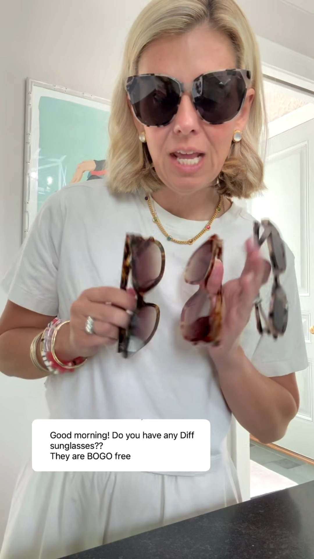 Diff BOGO SALE!! Now is the time to stock up for summer. When you don’t want to splurge on designer glasses, this is the time! Some are even buy 2, get 3 free!! ￼

#LTKdayinmylife #LTKSaleAlert #LTKSeasonal