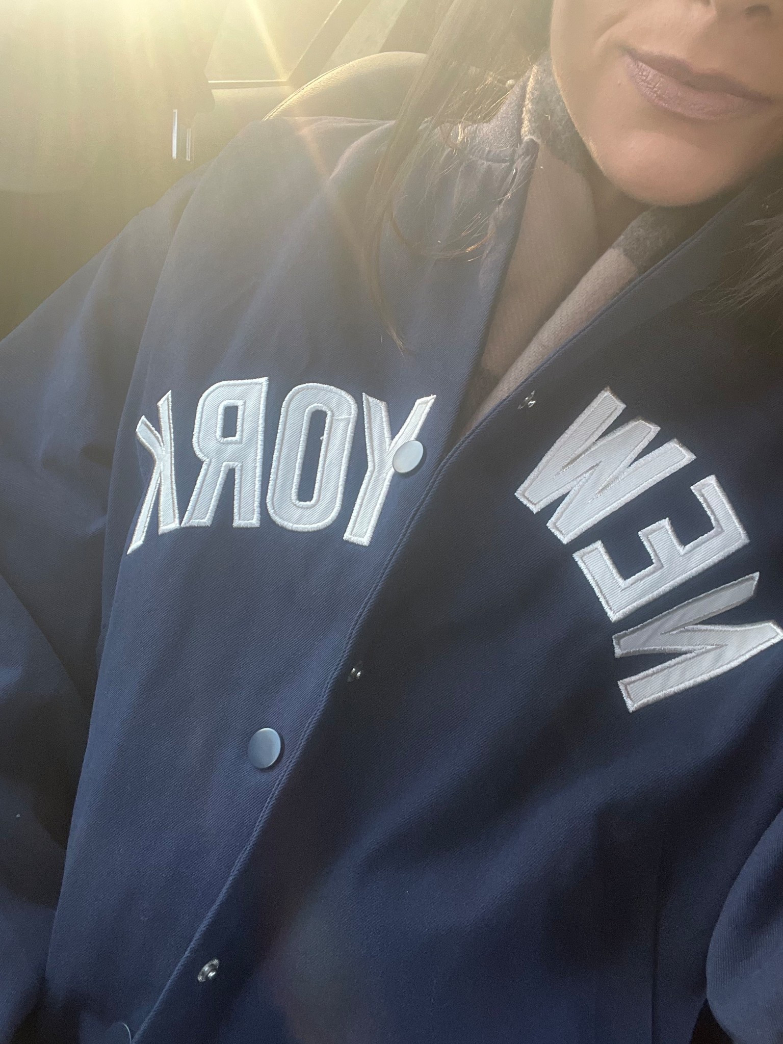 The best oversized bomber jacket one could ask for on sale today for 25% off. Comes in brown & navy - navy is sold out at Macys, but linked all sizes in the color at Bloomingdale’s 🤍. 

#LTKootd #LTKSaleAlert