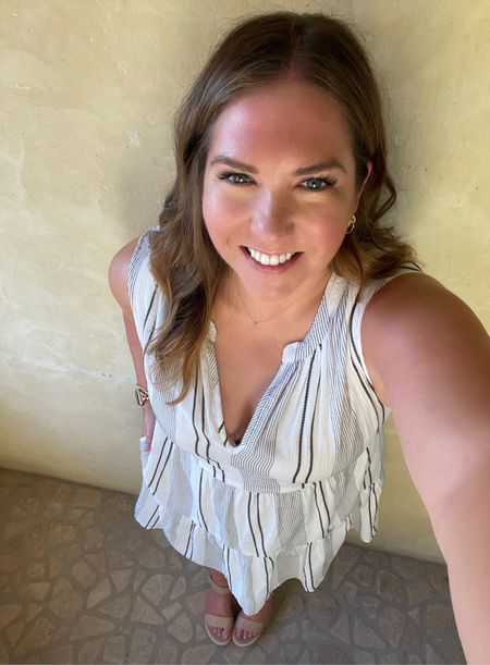 Still catching up from Italy! I have this dress in 3 colors and it has been perfect for every vacation. It’s so easy to wear and always is appropriate. I styled it with Gold Earrings and my Stella & Dot Covet Necklace.

#LTKstyletip #LTKeurope #LTKtravel