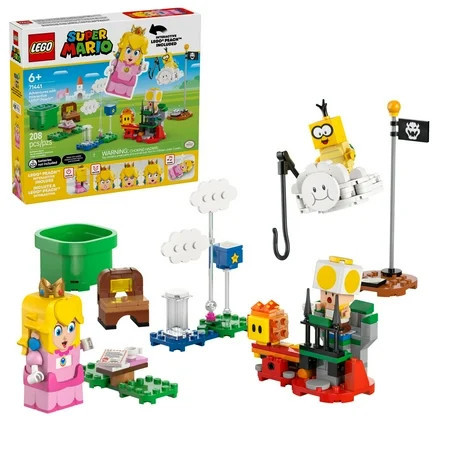 LEGO Super Mario Adventures with Interactive LEGO Peach Princess Toy Gift for Kids, Super Mario Playset, 71441 | Walmart (US)