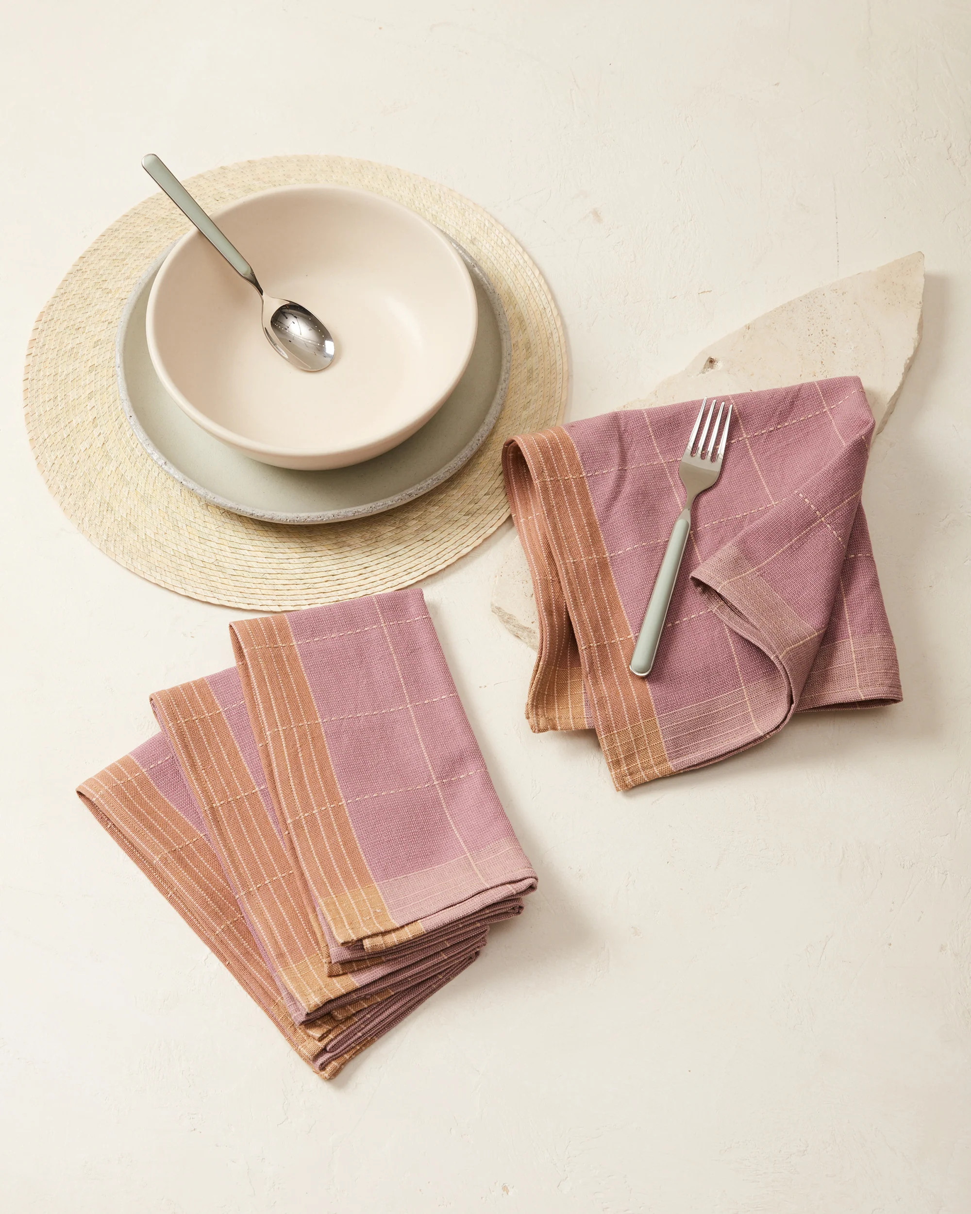 Meridian Napkin - Rosefinch | MINNA